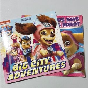 BUNDLE-2 | Paw Patrol books | paperback | slight imperfection